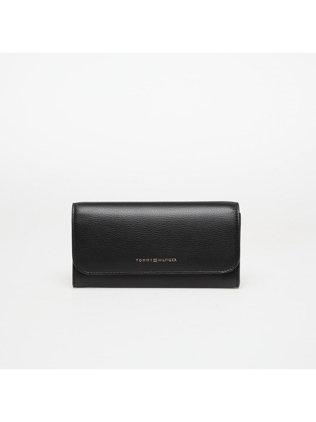 Peněženka Tommy Hilfiger Flag Large Flap Wallet Black Universal